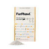 FurPhawl tofu and cassava cat litter